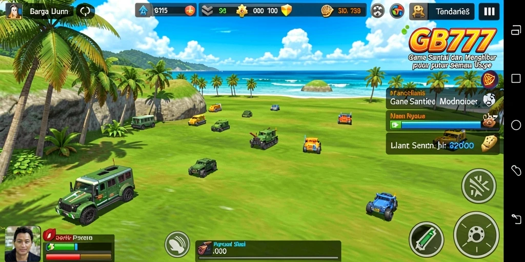 Tampilan screenshot utama GB777 menampilkan gameplay yang seru dan menyenangkan.
