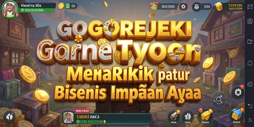 Tampilan gameplay GOGOREJEKI dengan grafik menarik dan interaksi seru.