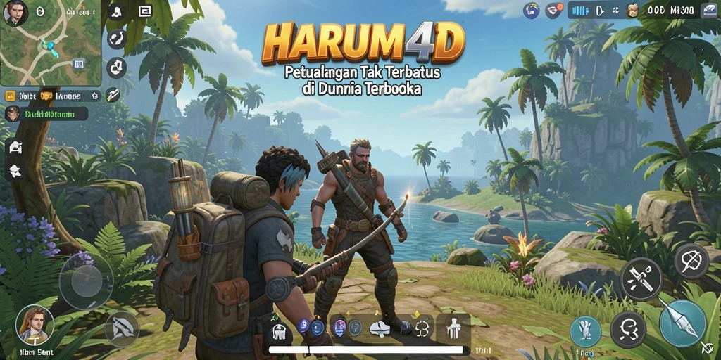 Gameplay Open World yang mendebarkan di HARUM4D.