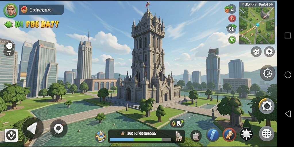 Gameplay menara yang seru dengan strategi pertahanan yang mendebarkan.