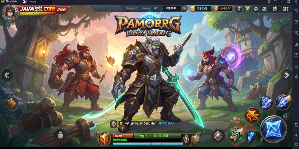 Tangkapan layar dari gameplay <strong>JAVASLOT88</strong> yang penuh aksi dan petualangan.