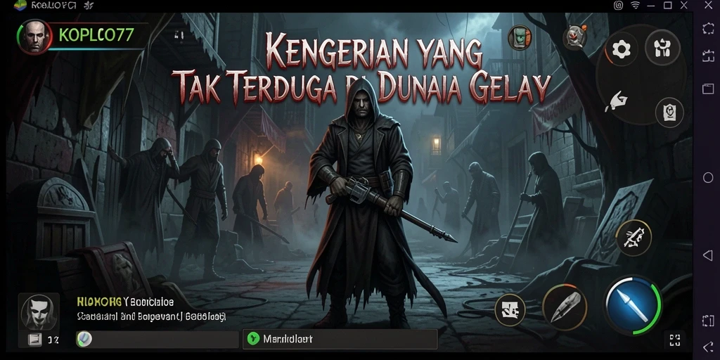 Tampilan gameplay KOPLO77 yang mencekam dan penuh ketegangan.
