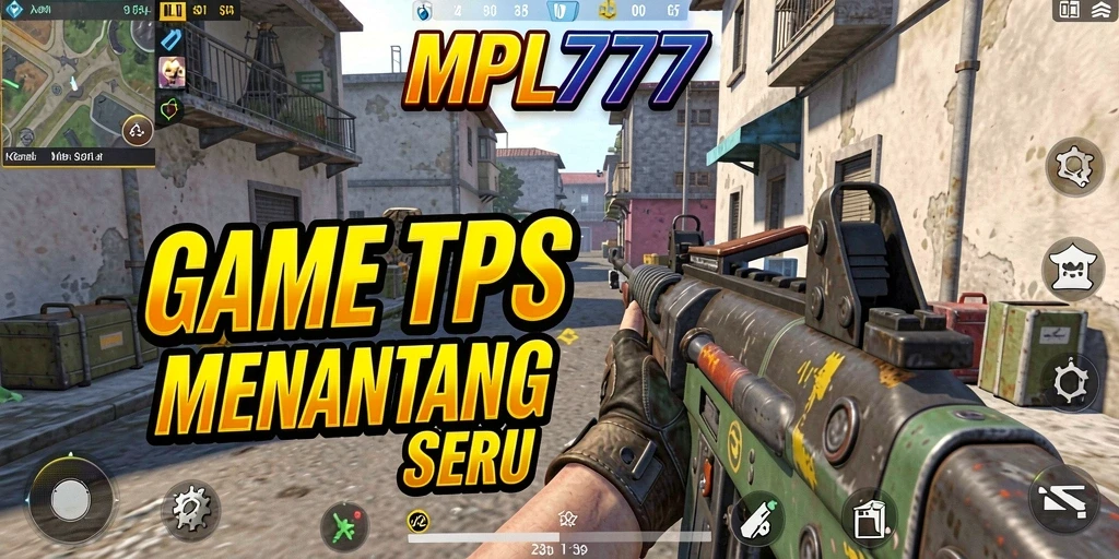 Tampilan gameplay MPL777 dengan aksi TPS menarik.