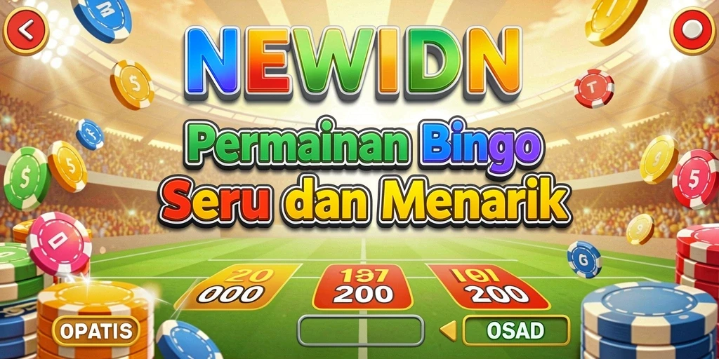 Tampilan gameplay Bingo yang seru dan menarik di NEWIDN.