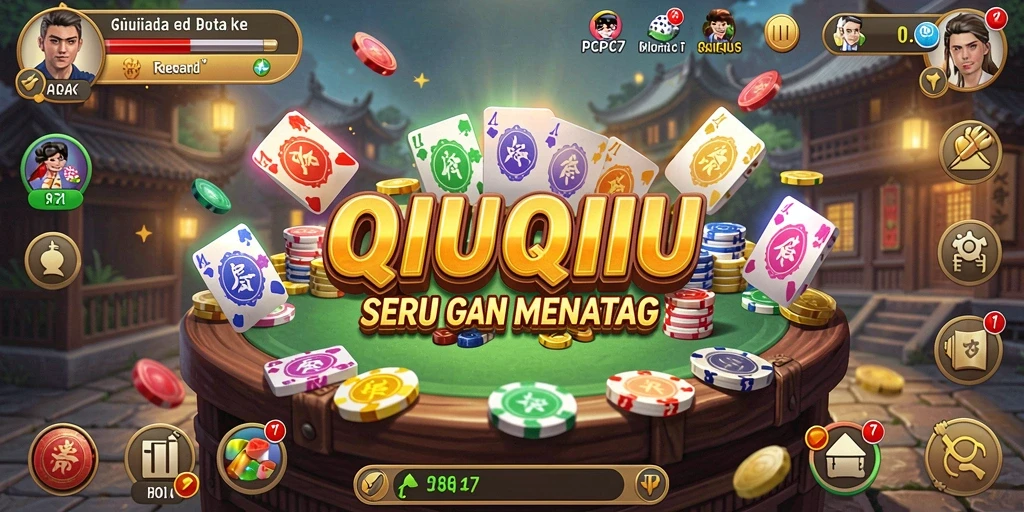 Tampilan menarik dalam gameplay QiuQiu PCPC7.