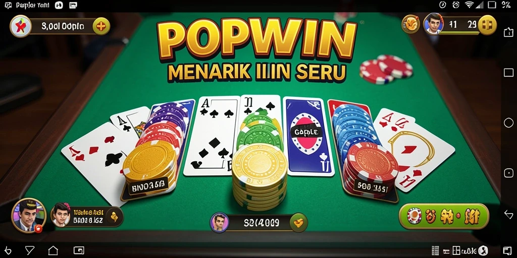 Gameplay seru Gaple dengan teman-teman di POPWIN.