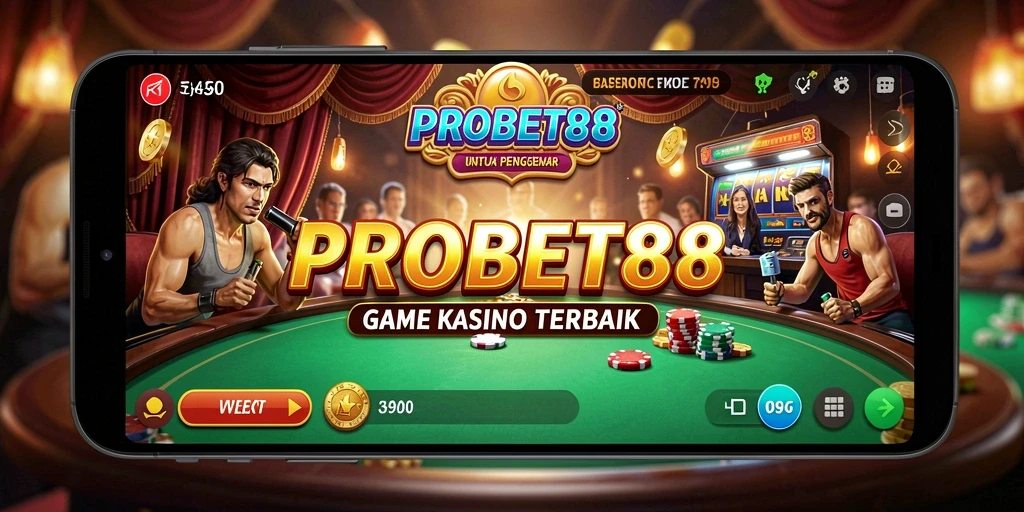 Screenshot PROBET88 menampilkan antarmuka gameplay Kasino yang menarik.