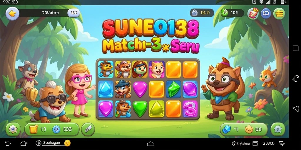 Screenshot gameplay SUNEO138 yang menarik dan penuh warna.