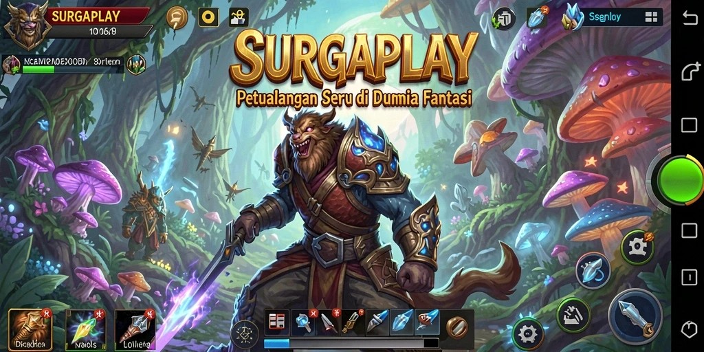 Screenshot menampilkan gameplay petualangan SURGAPLAY yang menakjubkan.